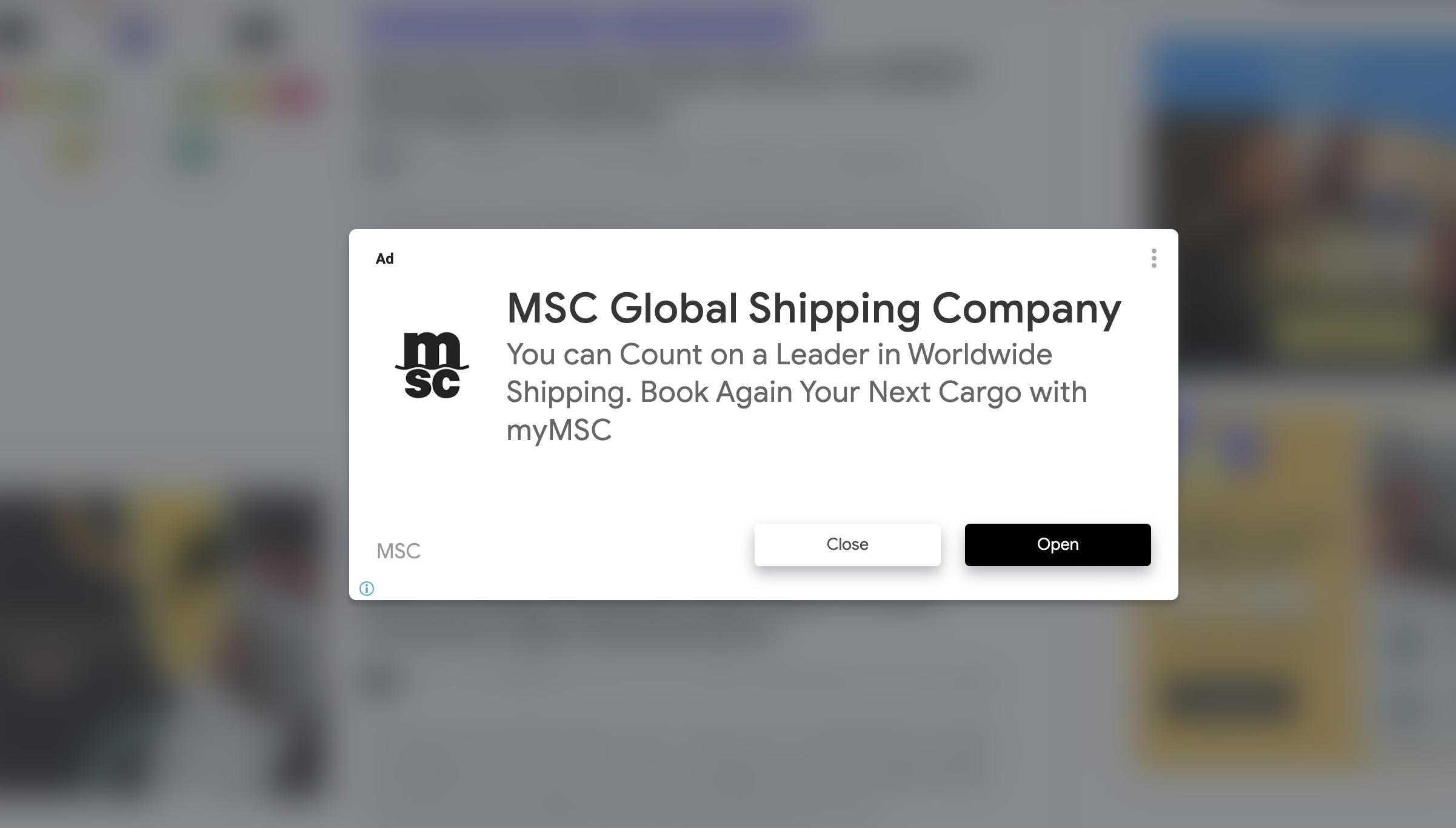 Appbuilder24 Google Adsense ads example
