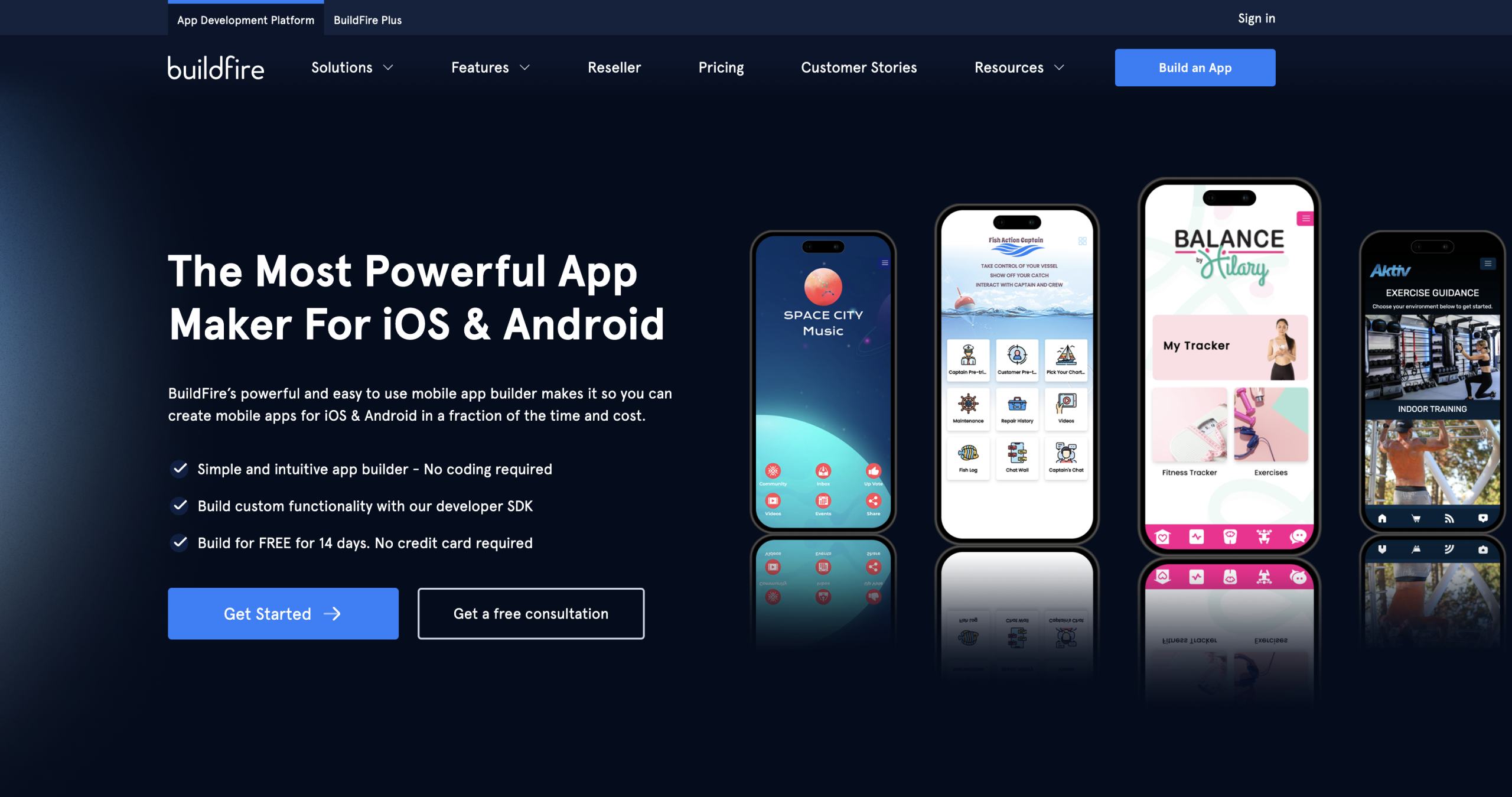 Top 12 No-Code Development Platforms for Web and Mobile App 4 Buildfire no code development platform