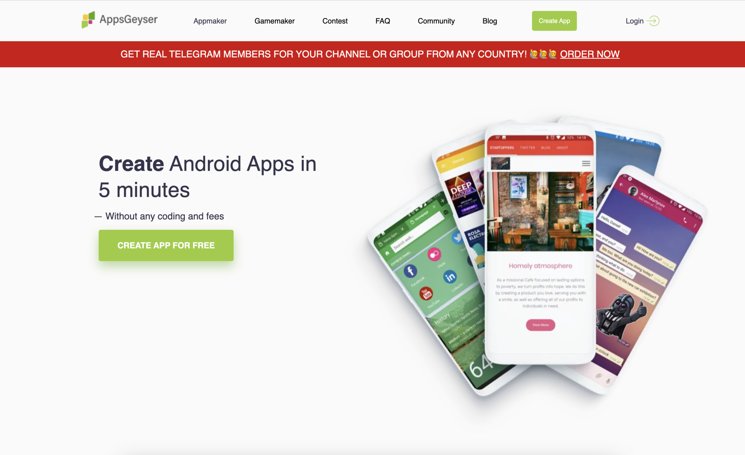 Top 12 No-Code Development Platforms for Web and Mobile App 5 appsgeyser no code development platform