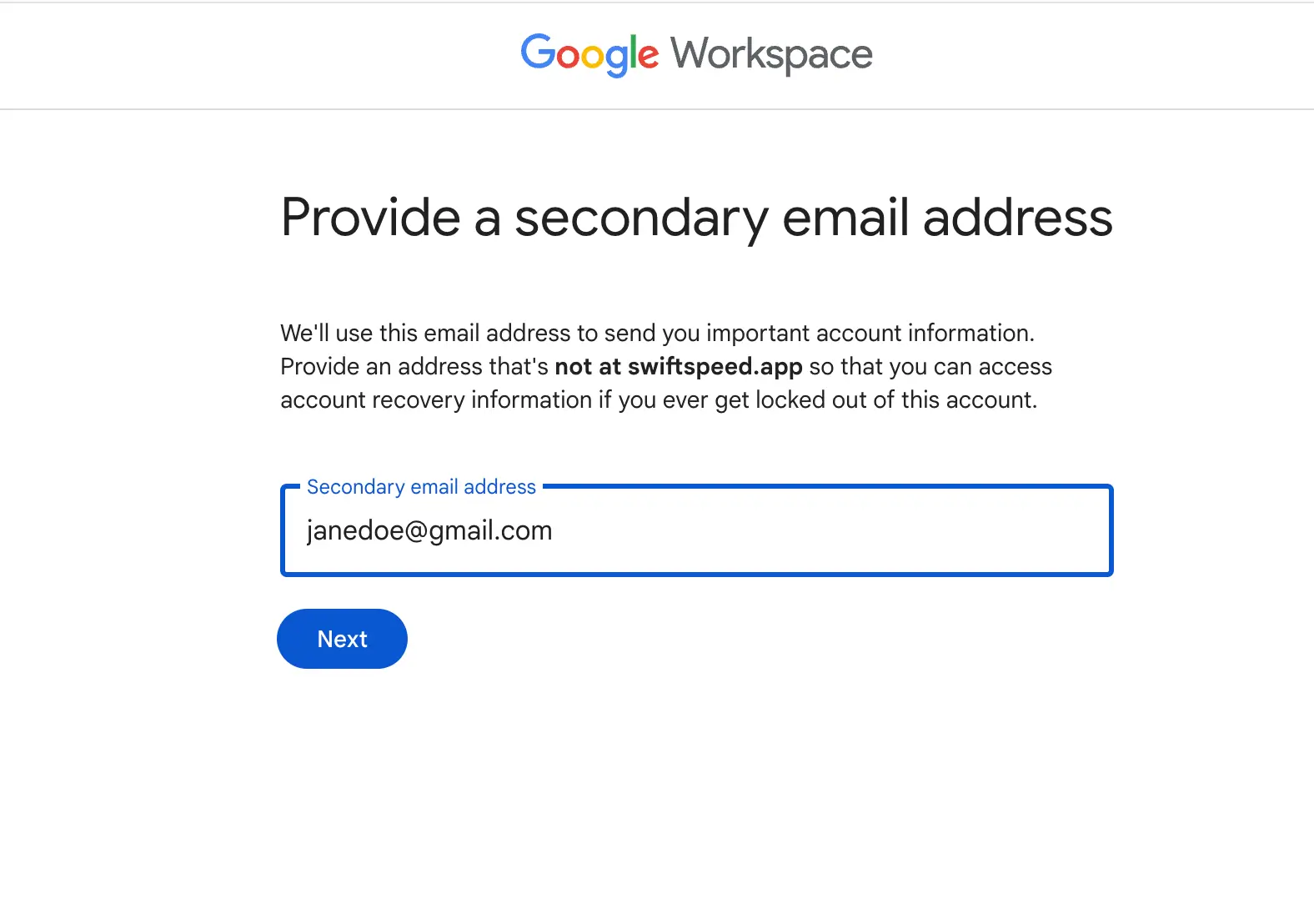 How Google Workspace Can Help Skyrocket Business Productivity 6 Signing Up for G Suite - Google Workspace