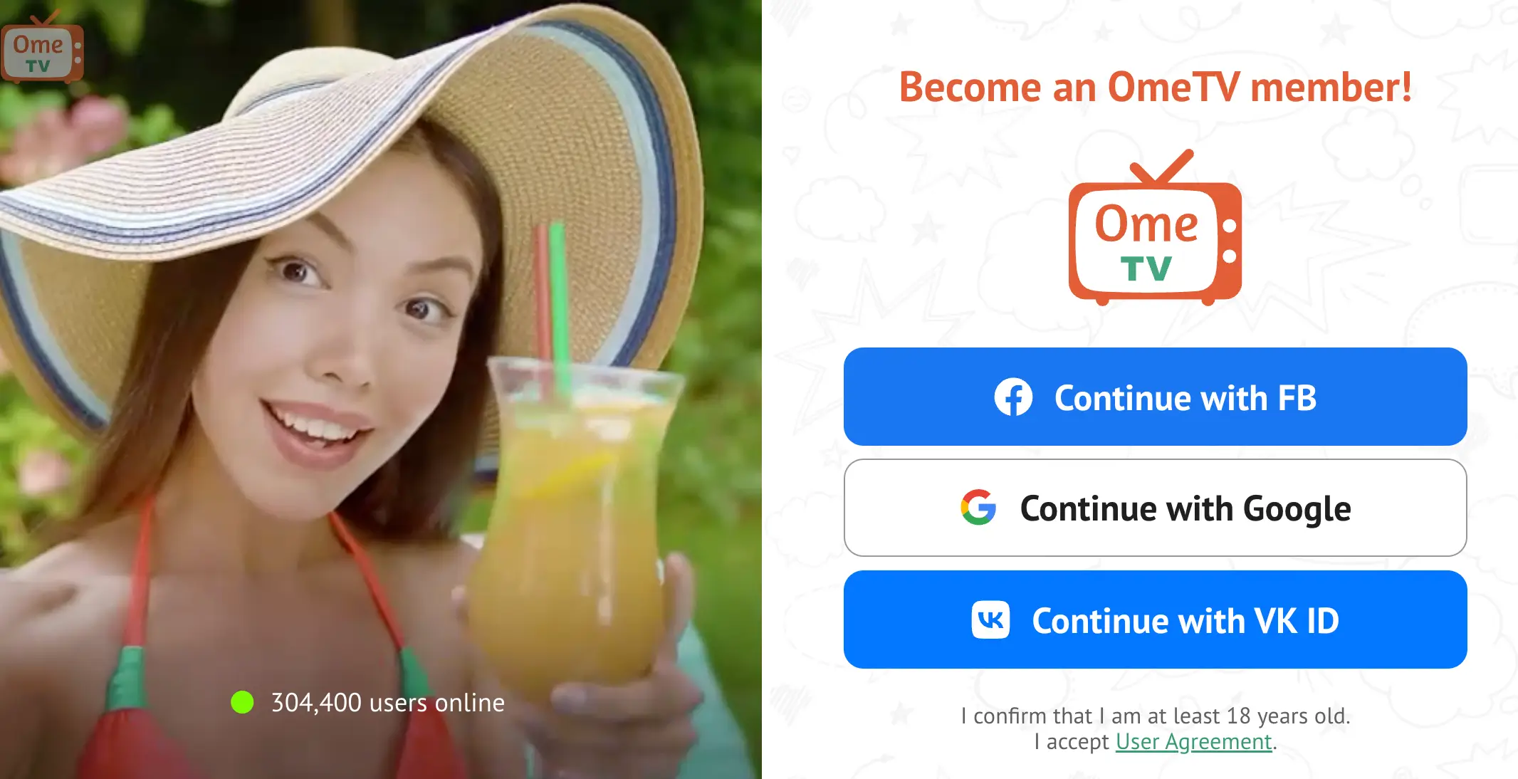 Omegle Alternatives - Ome Tv